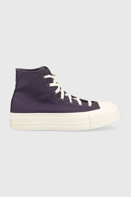 μωβ Πάνινα παπούτσια Converse Chuck Taylor All Star Lift Desert Γυναικεία