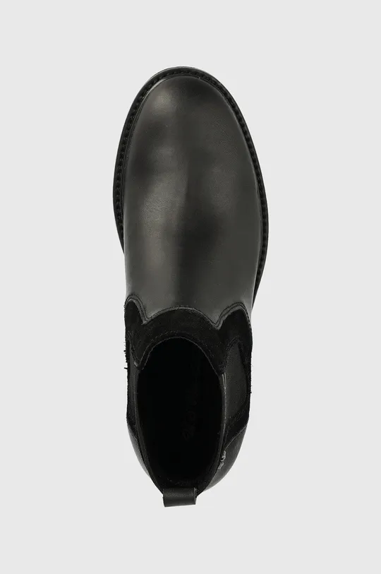 μαύρο Δερμάτινες μπότες τσέλσι U.S. Polo Assn.
