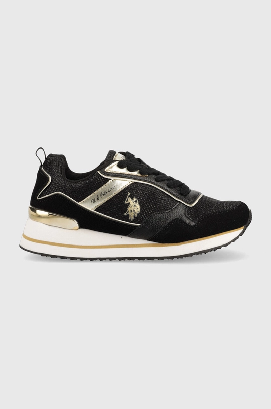 czarny U.S. Polo Assn. sneakersy Damski