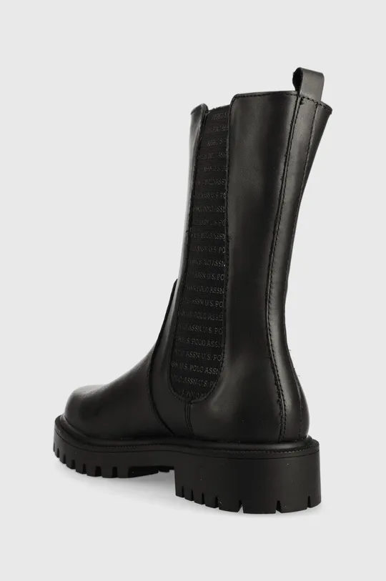 Δερμάτινες μπότες τσέλσι U.S. Polo Assn. Karma  Πάνω μέρος: Υφαντικό υλικό, Φυσικό δέρμα Εσωτερικό: Συνθετικό ύφασμα, Υφαντικό υλικό Σόλα: Συνθετικό ύφασμα