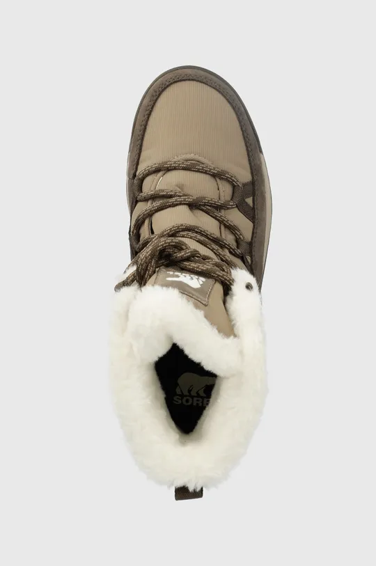коричневий Зимові чоботи Sorel whitney ii flurry