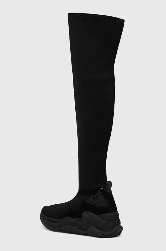 Elegantni škornji Kurt Geiger London London Knit Otk Sock  Zunanjost: Tekstilni material Notranjost: Sintetični material, Tekstilni material Podplat: Sintetični material