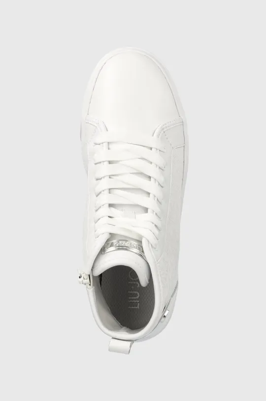 λευκό Δερμάτινα αθλητικά παπούτσια Liu Jo Cleo 05