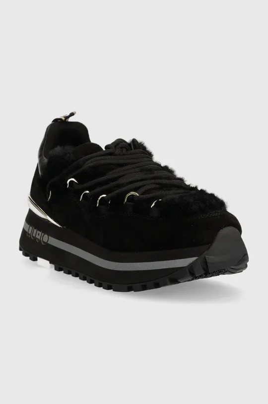 Liu Jo sneakers Maxi Wonder 17 negru