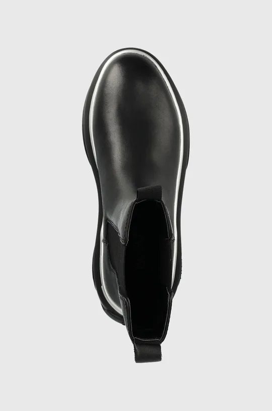 μαύρο Δερμάτινες μπότες τσέλσι Liu Jo
