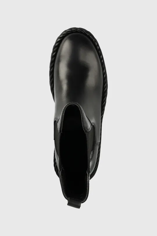 μαύρο Δερμάτινες μπότες τσέλσι Liu Jo Pink 215