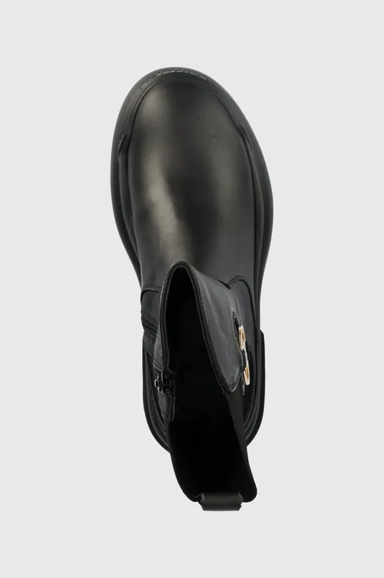 čierna Kožené členkové topánky Liu Jo AMY 10