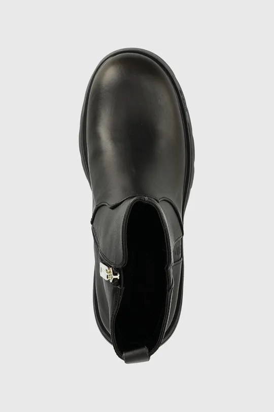 čierna Kožené členkové topánky Liu Jo CARRIE 06