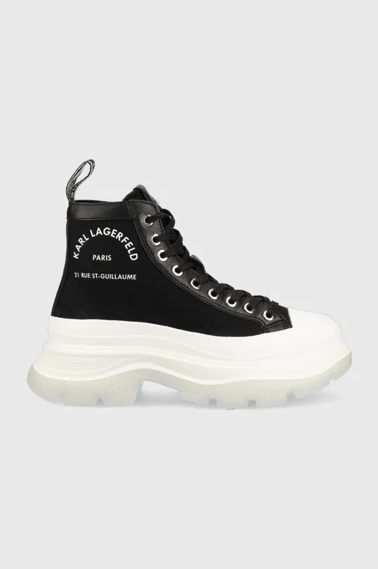 μαύρο Πάνινα παπούτσια Karl Lagerfeld Luna Γυναικεία