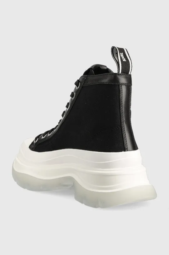Πάνινα παπούτσια Karl Lagerfeld Luna  Πάνω μέρος: Υφαντικό υλικό, Φυσικό δέρμα Εσωτερικό: Συνθετικό ύφασμα Σόλα: Συνθετικό ύφασμα