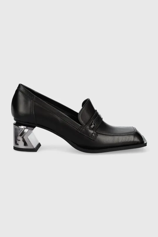 чёрный Кожаные туфли Karl Lagerfeld K-blok Женский