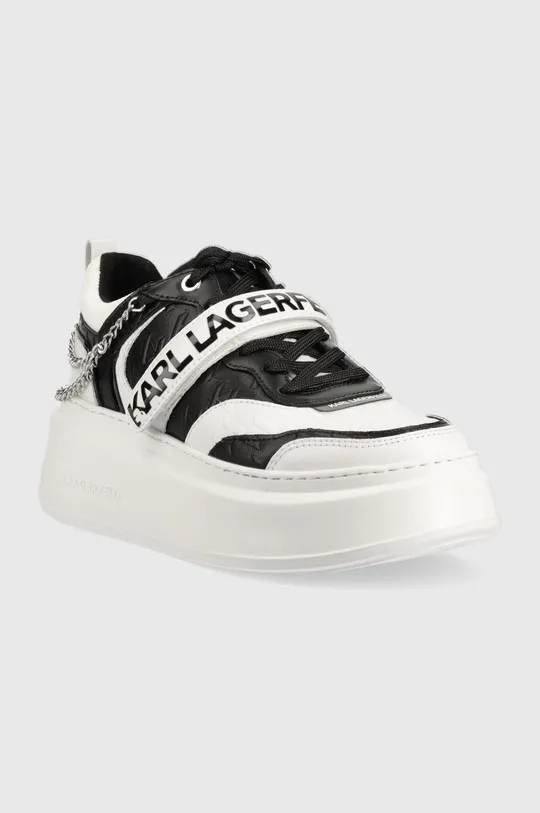 Δερμάτινα αθλητικά παπούτσια Karl Lagerfeld Anakapri λευκό
