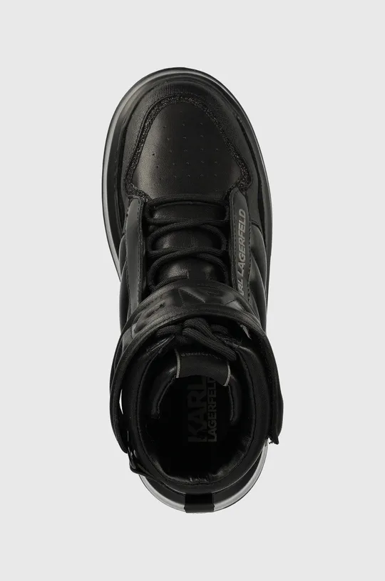 μαύρο Δερμάτινα αθλητικά παπούτσια Karl Lagerfeld Anakapri