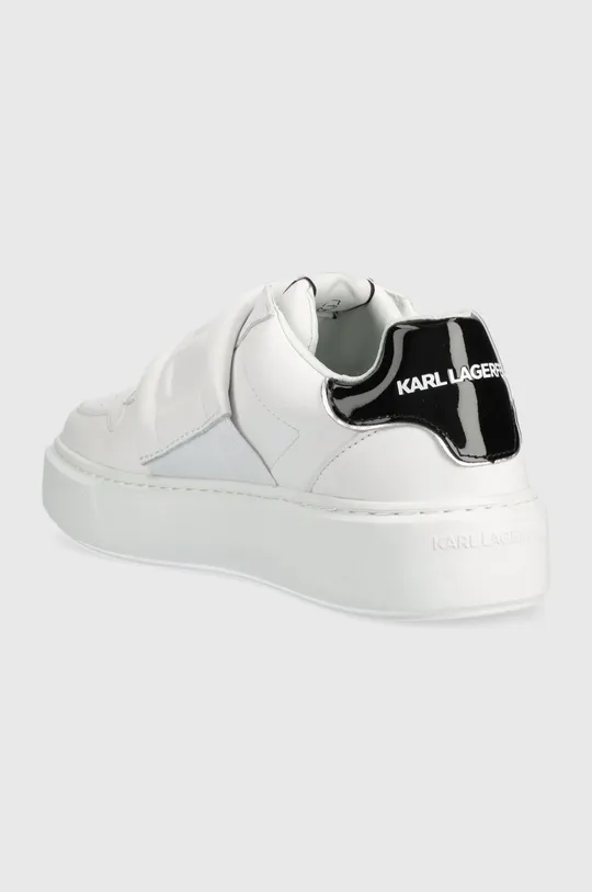 Karl Lagerfeld sneakersy MAXI KUP Cholewka: Materiał syntetyczny, Skóra naturalna, Wnętrze: Materiał syntetyczny, Podeszwa: Materiał syntetyczny