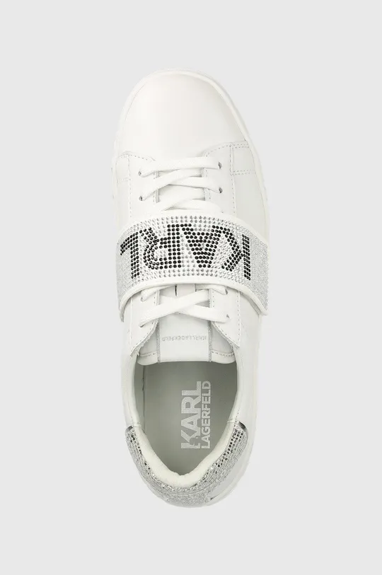 λευκό Δερμάτινα αθλητικά παπούτσια Karl Lagerfeld Kupsole Iii