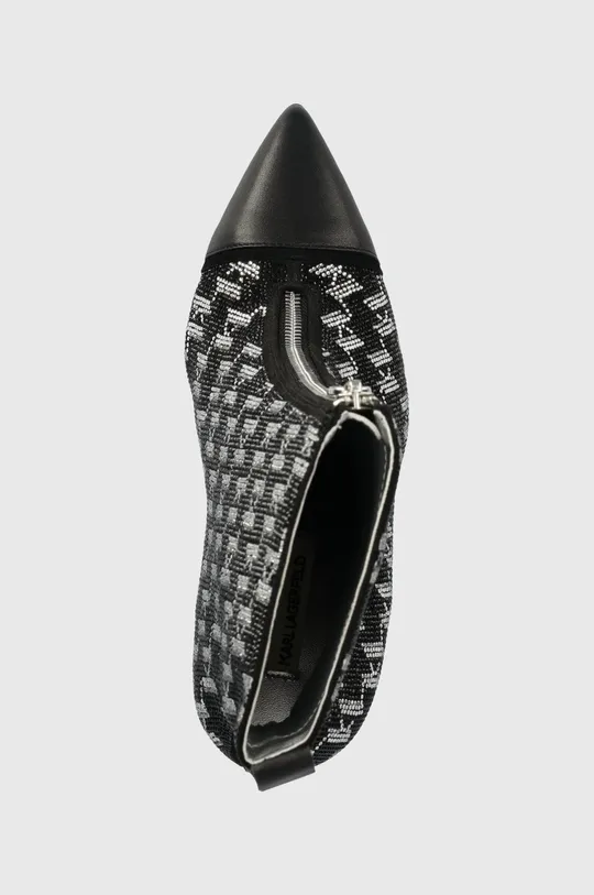 čierna Členkové topánky Karl Lagerfeld Sarabande