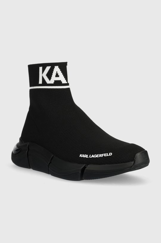 Karl Lagerfeld sneakersy QUADRA czarny