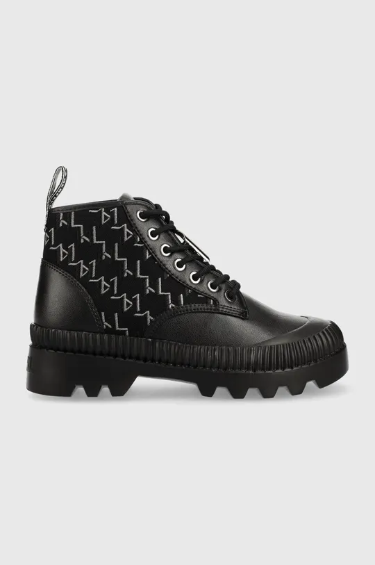 čierna Členkové topánky Karl Lagerfeld Trekka Ii Dámsky