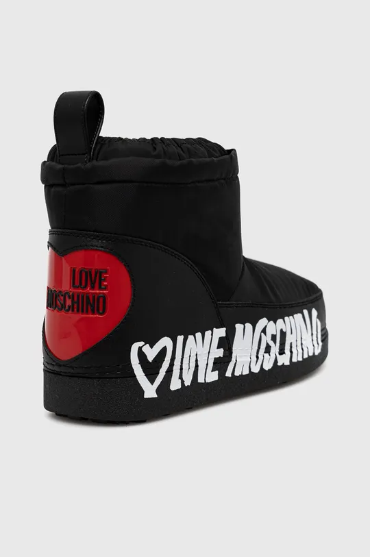 Μπότες χιονιού Love Moschino μαύρο