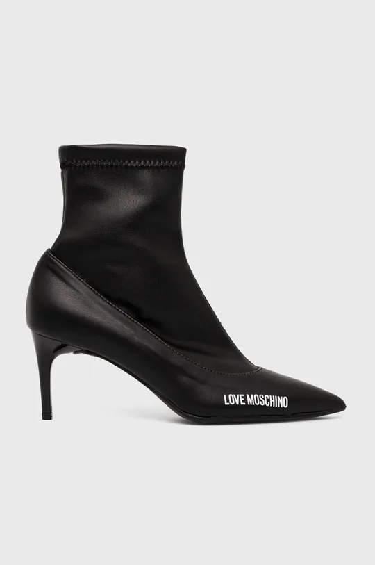 čierna Členkové topánky Love Moschino Dámsky