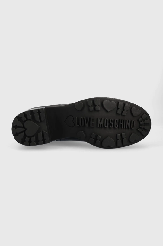 Love Moschino bőr bokacsizma Női