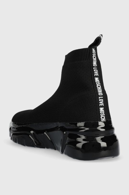 Love Moschino sneakersy Cholewka: Materiał tekstylny, Wnętrze: Materiał tekstylny, Podeszwa: Materiał syntetyczny