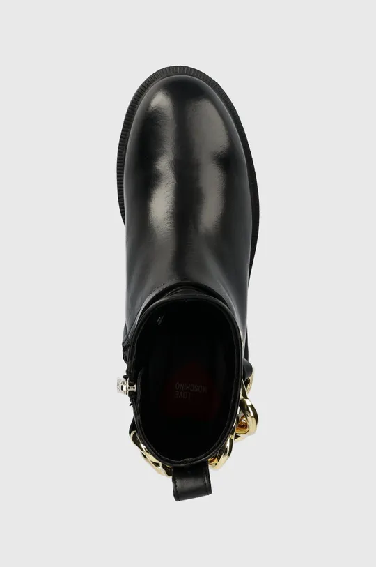 чорний Шкіряні черевики Love Moschino