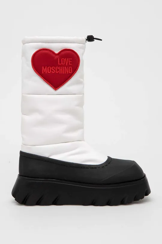 bijela Čizme za snijeg Love Moschino Ženski