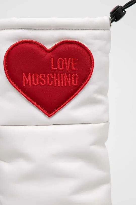 biela Snehule Love Moschino
