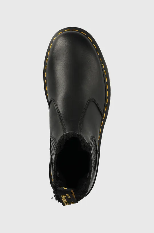 μαύρο Δερμάτινες μπότες τσέλσι Dr. Martens 2976