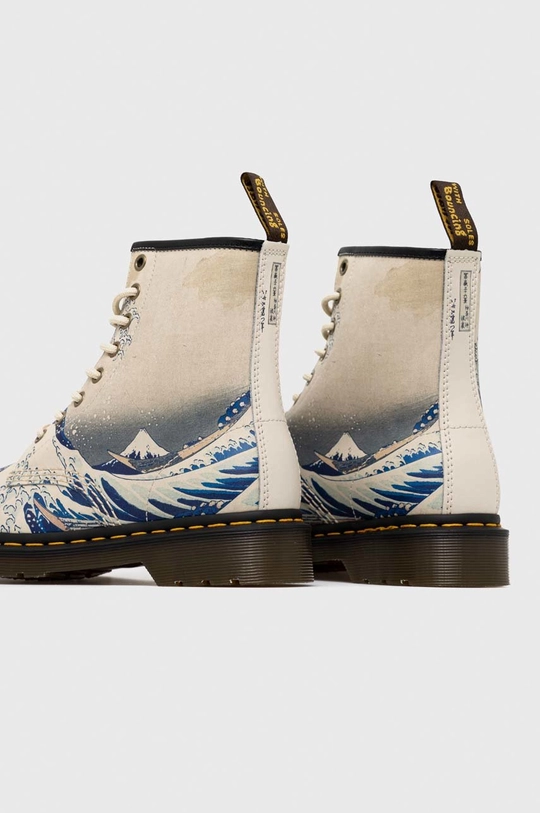 Usnjeni nizki škornji Dr. Martens 1460 The Met  Zunanjost: Naravno usnje Notranjost: Naravno usnje Podplat: Sintetični material