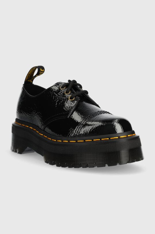 Dr. Martens pantofi de piele 1461 Quad Tc negru
