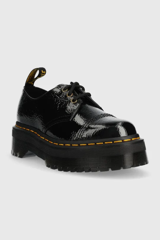 Кожаные туфли Dr. Martens 1461 Quad Tc чёрный