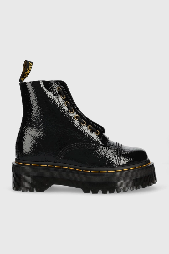 čierna Kožené členkové topánky Dr. Martens Sinclair Dámsky