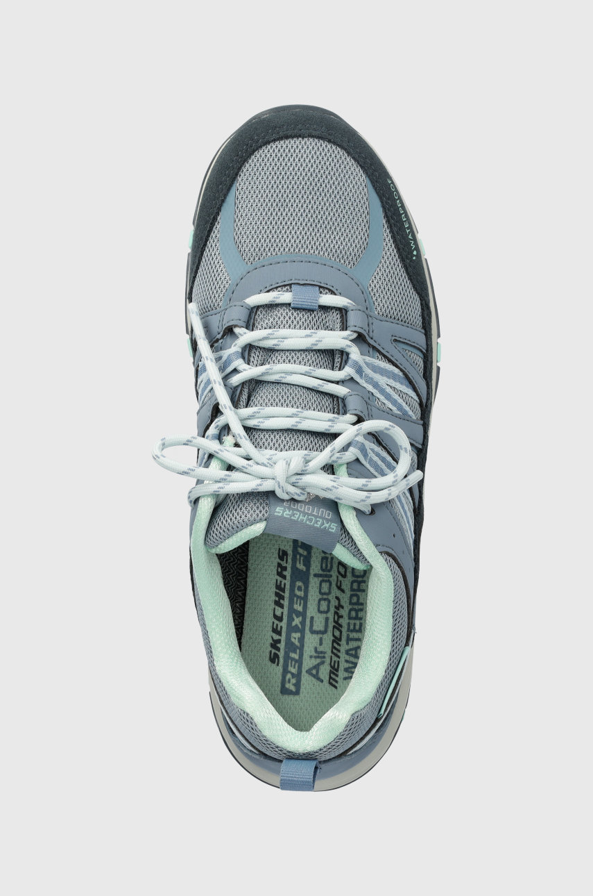 světle modrá Boty Skechers