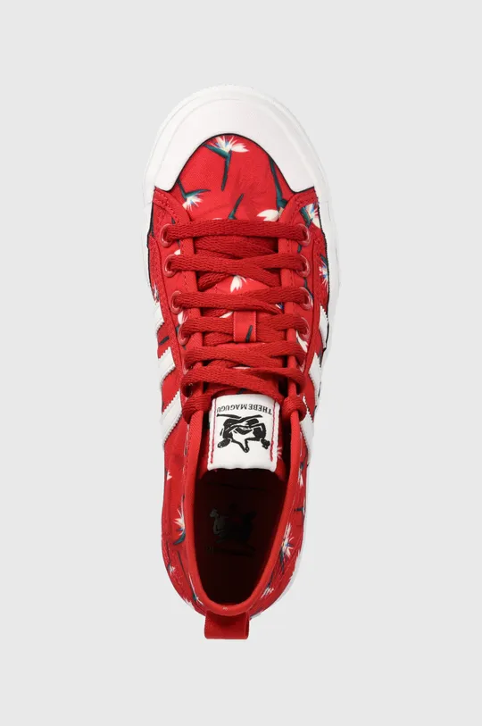 κόκκινο Πάνινα παπούτσια adidas Originals
