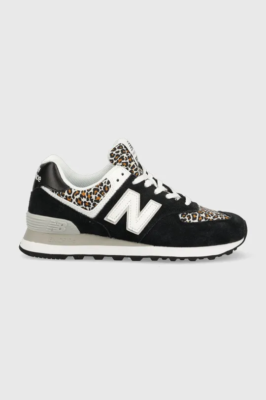 nero New Balance sneakers WL574BI2 Donna
