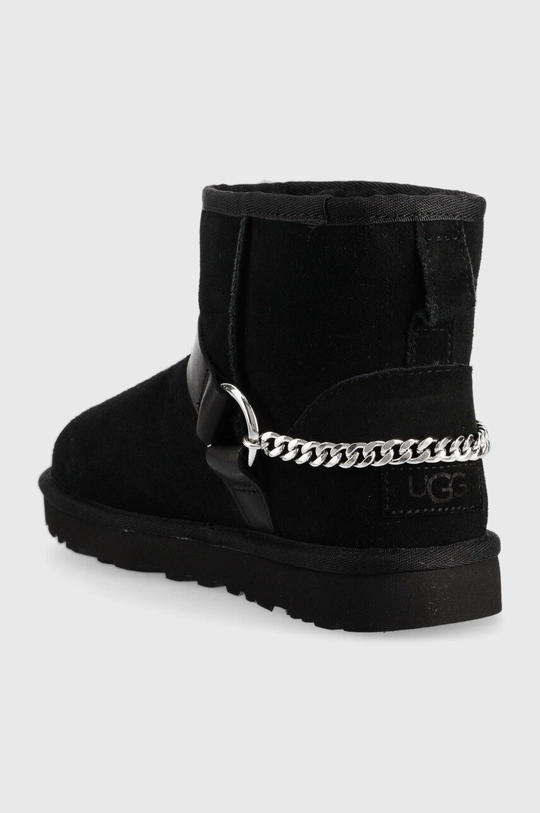 UGG śniegowce zamszowe W Classic Mini Chains II Cholewka: Skóra zamszowa, Wnętrze: Materiał tekstylny, Podeszwa: Materiał syntetyczny