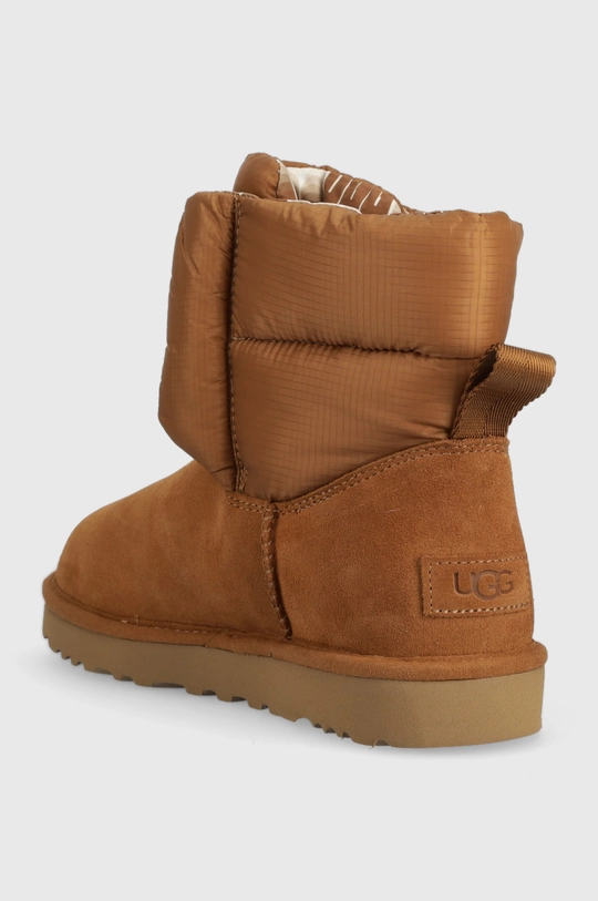 Μπότες χιονιού UGG W Classic Maxi Toggle  Πάνω μέρος: Υφαντικό υλικό, Δέρμα σαμουά Εσωτερικό: Υφαντικό υλικό Σόλα: Συνθετικό ύφασμα