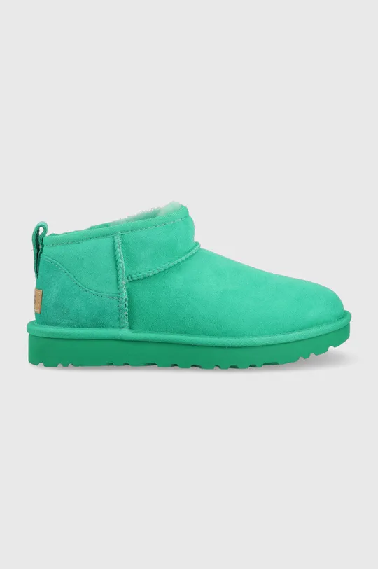 πράσινο Δερμάτινες μπότες χιονιού UGG Γυναικεία