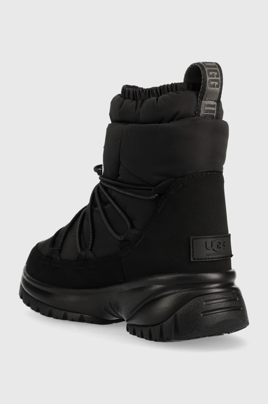 UGG snow boots W Yose Puffer Mid  Uppers: Synthetic material, Textile material Inside: Textile material, Wool Outsole: Synthetic material