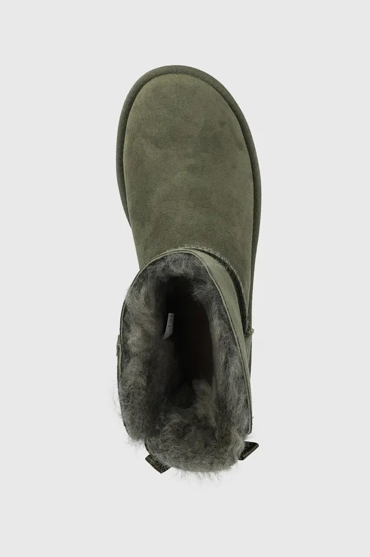 zielony UGG śniegowce zamszowe W Mini Bailey Bow II