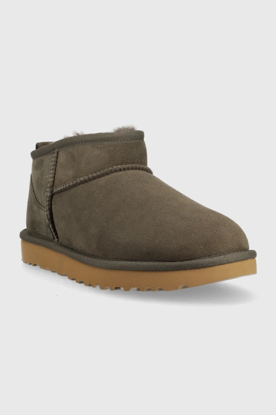 Kožne cipele za snijeg UGG W Classic Ultra Mini zelena