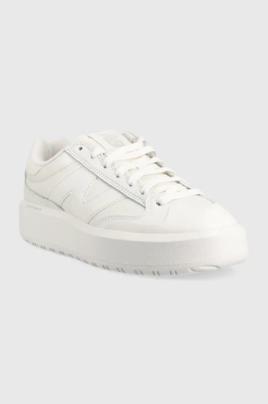Δερμάτινα αθλητικά παπούτσια New Balance Ct302la λευκό