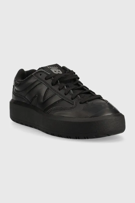 Δερμάτινα αθλητικά παπούτσια New Balance Ct302lb μαύρο