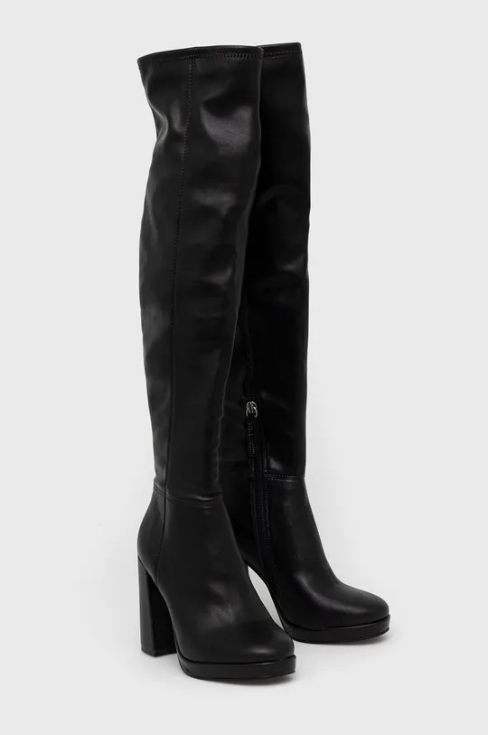 Elegantni škornji Steve Madden Magnifico črna
