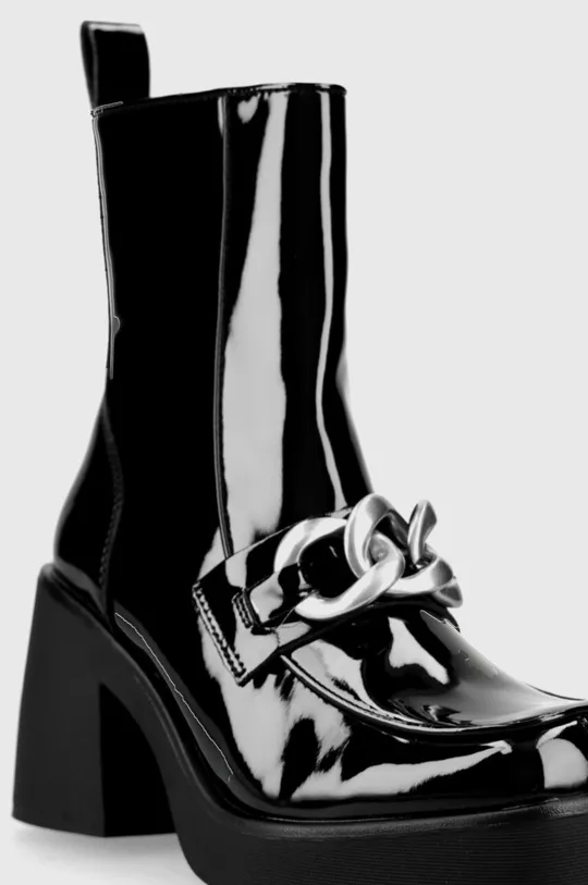 Členkové topánky Steve Madden Blooms čierna