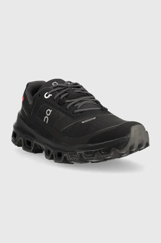 On-running sneakers Cloudventure Waterproof negru