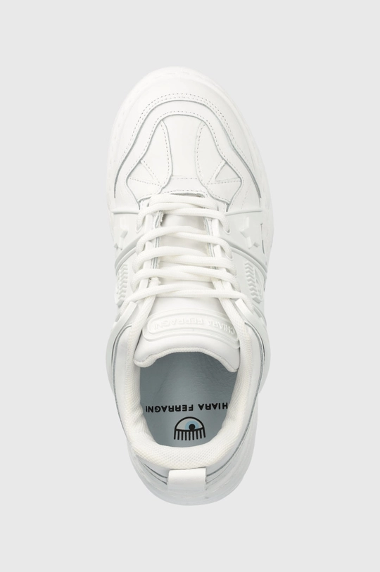 bianco Chiara Ferragni sneakers in pelle Eye Fly