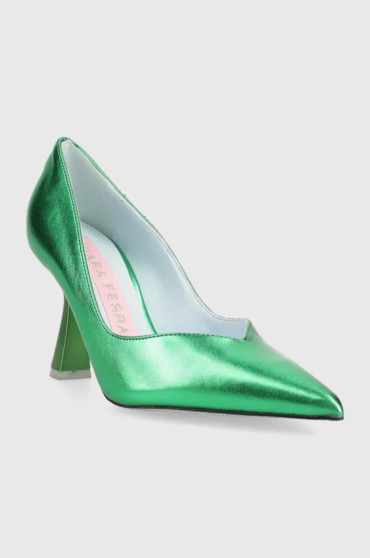 Γόβες παπούτσια Chiara Ferragni Decollete πράσινο
